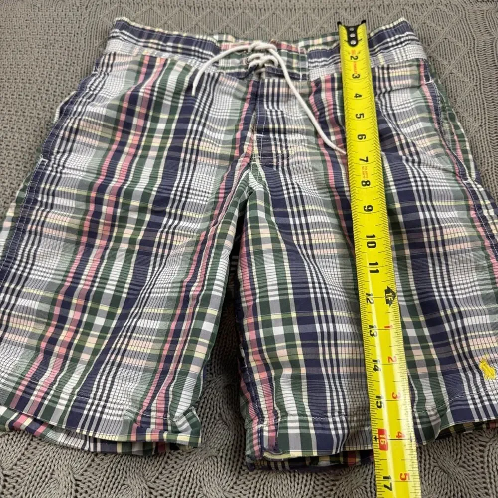 Ralph Lauren Plaid Swim Trunks - Multicolor ~ 8/10